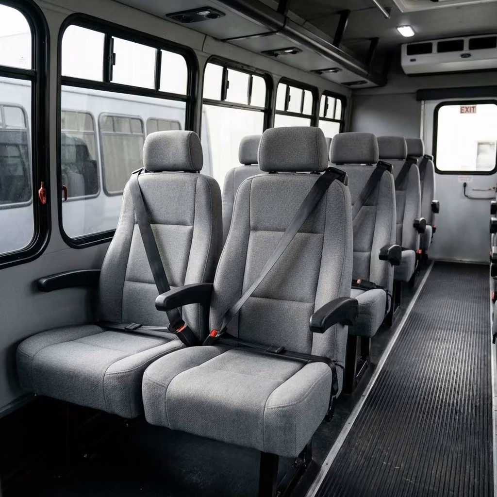 greenwood 35 passenger minibus reclining seats