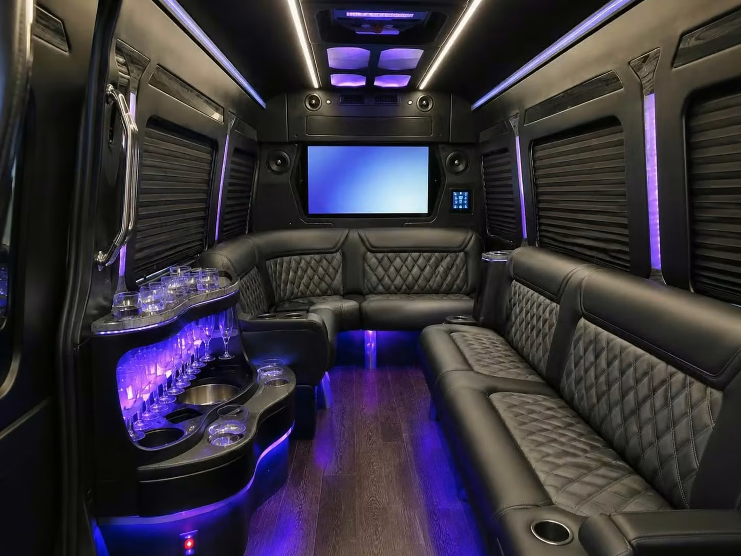greenwood party bus smart tvs