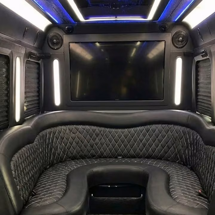 greenwood party bus sound system