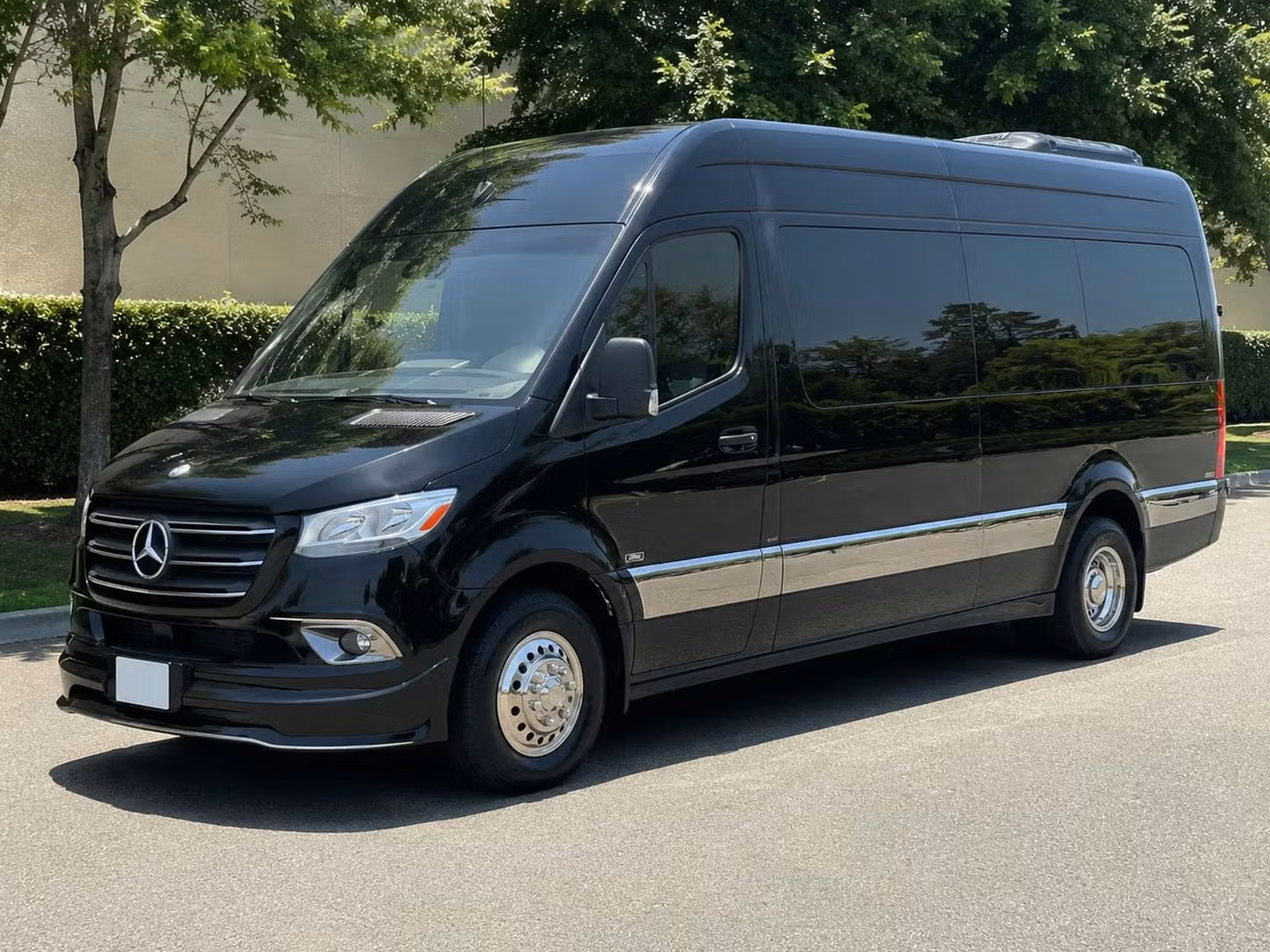 greenwood sprinter van rental with driver