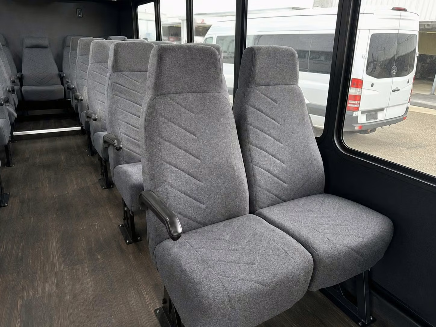 18 passenger minibus inside