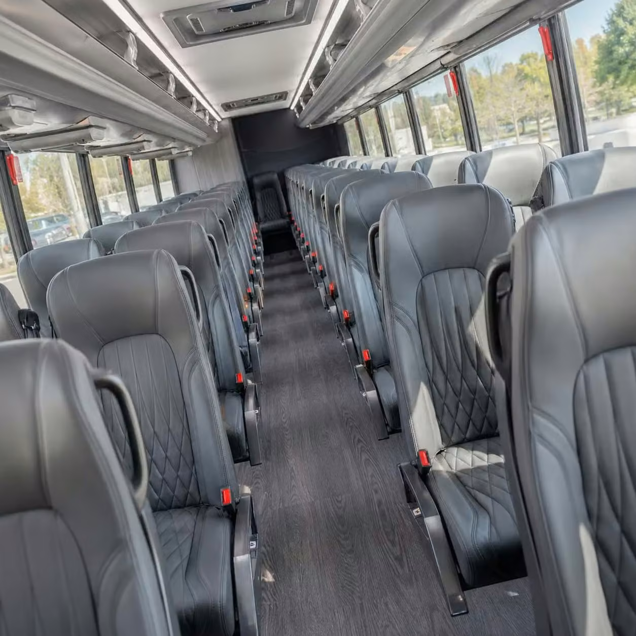 30 passenger minibus inside