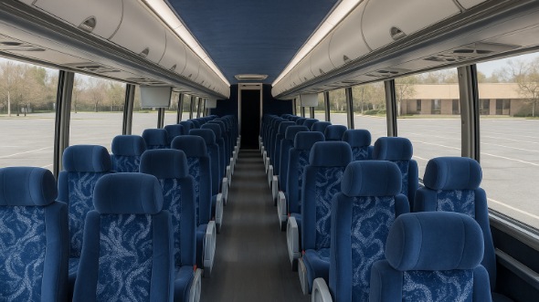 greenwood 55 passenger charter bus rental