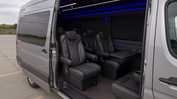 greenwood sprinter van with driver rental