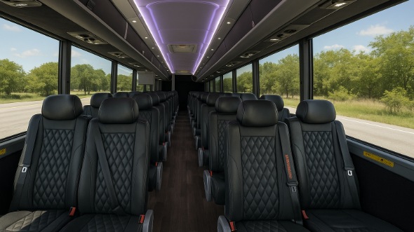 greenwood vacation bus rental for family trip